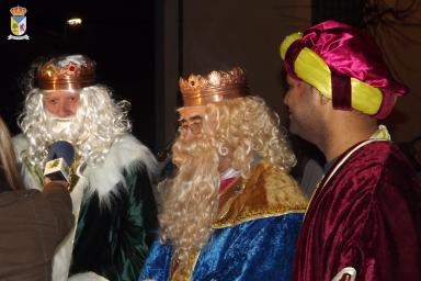 Los Reyes Magos en Palencia    Los Reyes Magos llegaron a Palencia de Negrilla.